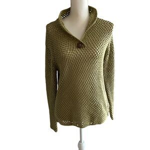 PURE Hand Knit Sweater Size Medium Large